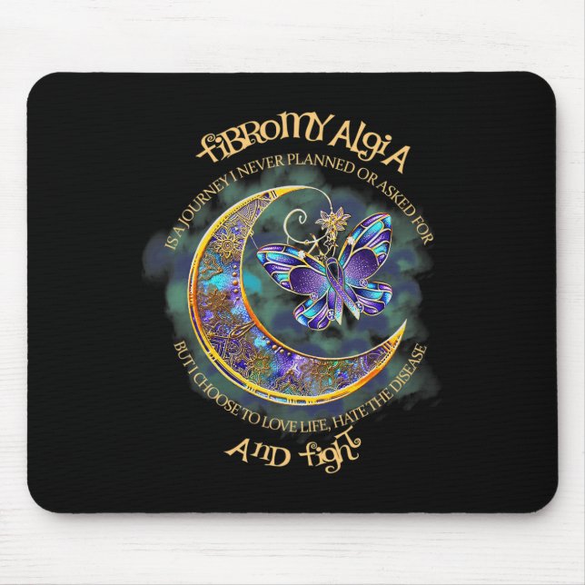 Fibromyalgia - Fibromyalgia Awareness 17 Mouse Mat (Front)