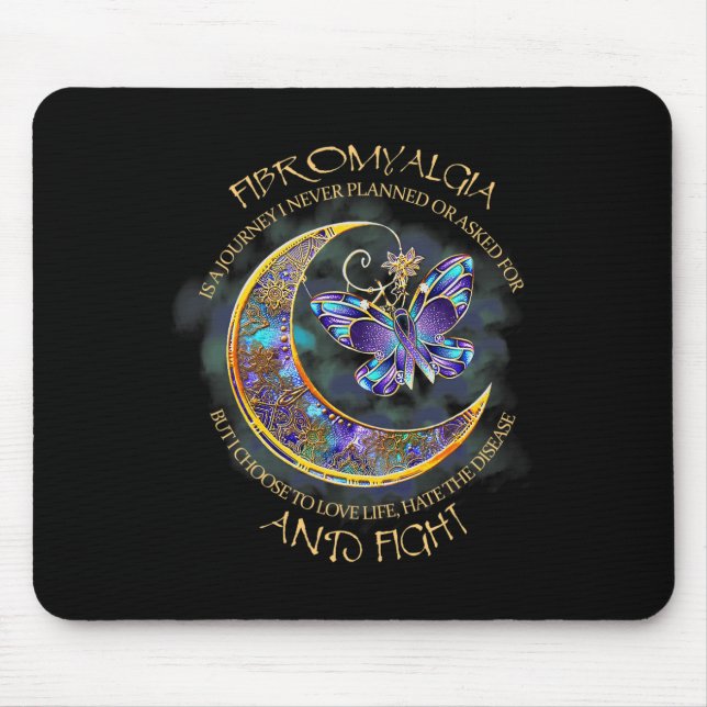 Fibromyalgia - Fibromyalgia Awareness 26 Mouse Mat (Front)
