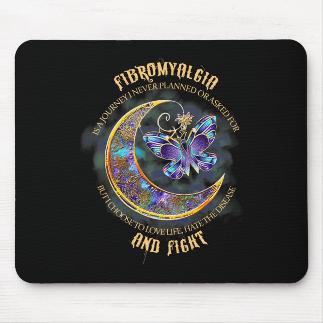 Fibromyalgia - Fibromyalgia Awareness 34 Mouse Mat (Front)