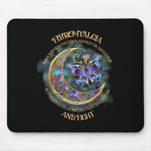 Fibromyalgia - Fibromyalgia Awareness 35 Mouse Mat (Front)