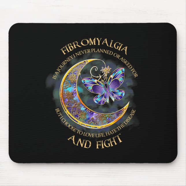 Fibromyalgia - Fibromyalgia Awareness 6 Mouse Mat (Front)