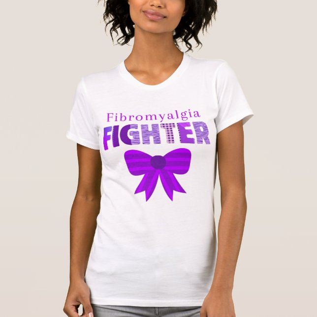 fibromyalgia fighter T-Shirt (Front)