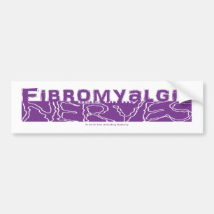 Fibromyalgia Gets on my Nerves Bumper Sticker