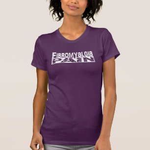 Fibromyalgia is a Pain Dark Shirt White Graphic