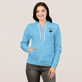 Fibromyalgia Rider Womens Hoodie