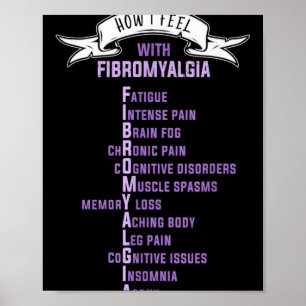 Fibromyalgia Sonie Amp Fibro Awareness This Is Poster