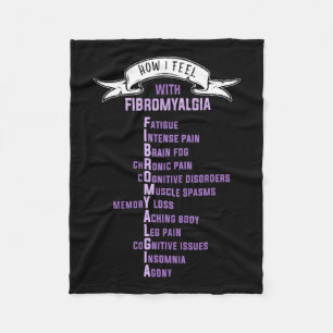 Fibromyalgia Spoonie And Fibro Awareness This Is M Fleece Blanket