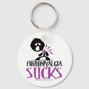 Fibromyalgia Sucks Key Ring