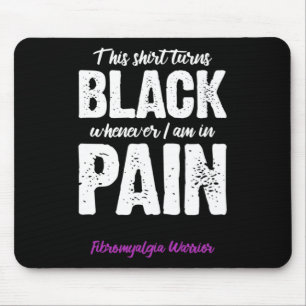 Fibromyalgia Warrior Chronic Pain Fibro Awareness Mouse Mat