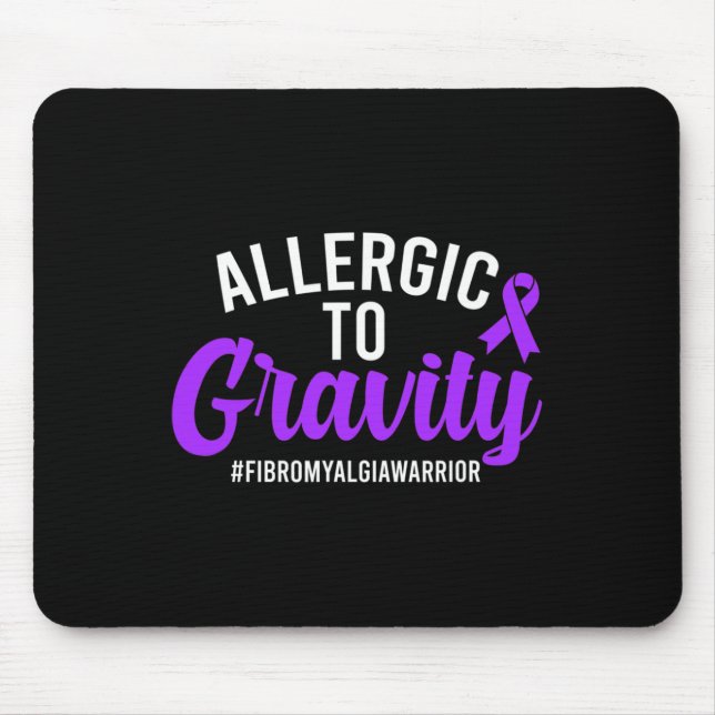 Fibromyalgia Warrior Fibromyalgia Awareness  Mouse Mat (Front)