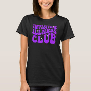 Fibromyalgia Warrior Groovy Fibromyalgia Awareness T-Shirt