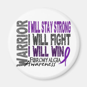 Fibromyalgia Warrior Magnet
