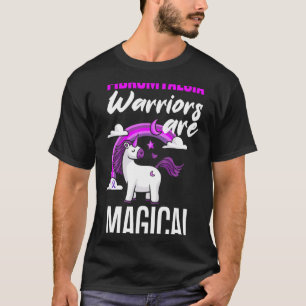 Fibromyalgia Warriors Are Magical Unicorn Fibromya T-Shirt