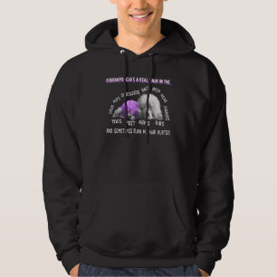 Fibromyalgia's A Real Pain In The Sloth Fibromyalg Hoodie