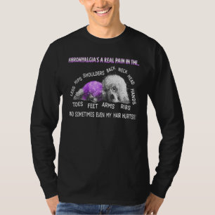 Fibromyalgia's A Real Pain In The Sloth Fibromyalg T-Shirt