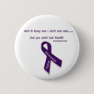 fibroshirt2 6 cm round badge