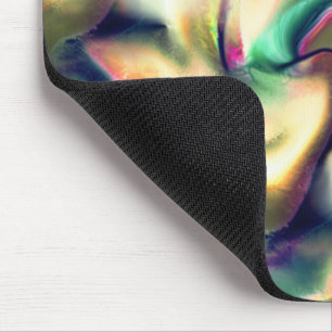 Fibrous staine of showy colours and smooth gradien mouse mat