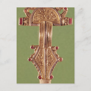 Fibula with heads of birds postcard