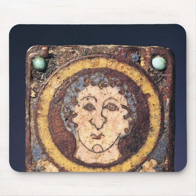 Fibula with the face of a young man mouse mat (Front)