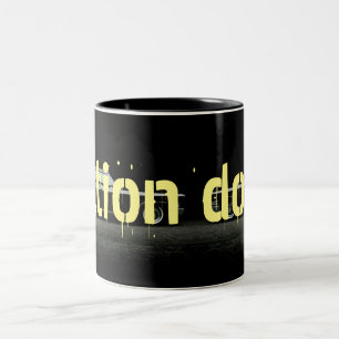 fiction dogs coffee mug