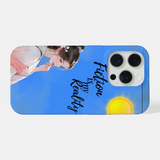 Fiction girl mobile cover (Back Horizontal)