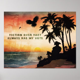 Fiction over Fact -  Poster