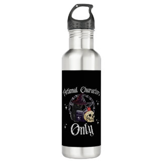Fictional Characters Only Funny Cat Reading Spellb 710 Ml Water Bottle