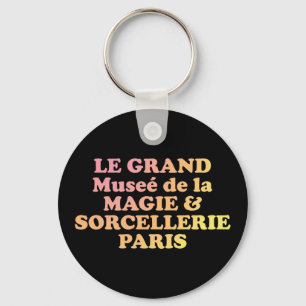 Fictional French Museum of Witchcraft & Wizardry Key Ring