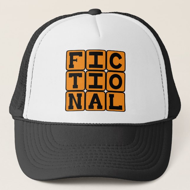Fictional, Imaginary Trucker Hat (Front)