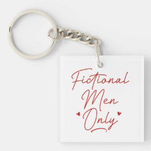 Fictional Men Only Key Ring