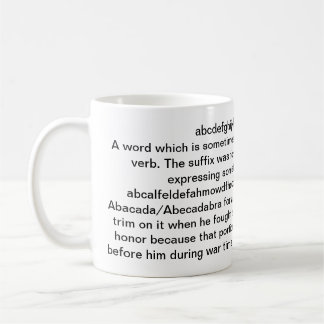 Fictionary Mug