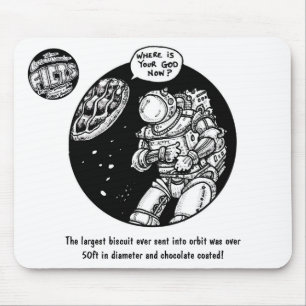 FICTS "Biscuit in Space" Mousepad