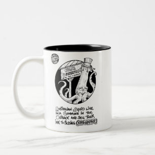 FICTS "Squid Ink" 2-Tone Mug