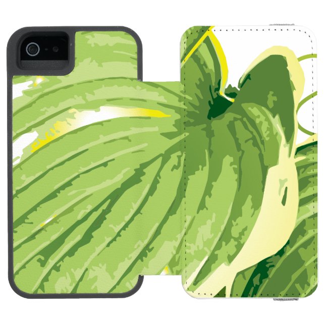 Ficus Plant 2 Incipio iPhone Wallet Case (Folio Open)