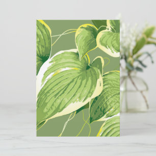 Ficus Plant 5 Thank You Card