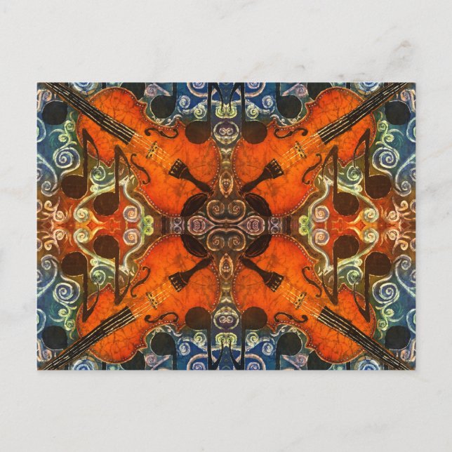 Fiddle4 Postcard Horizontal Template (Front)
