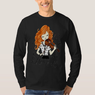 Fiddle Fiddle Dress Musical Youth T-Shirt