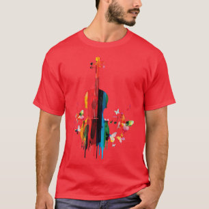 fiddle, fidel, guitar, music, guitar player, guita T-Shirt
