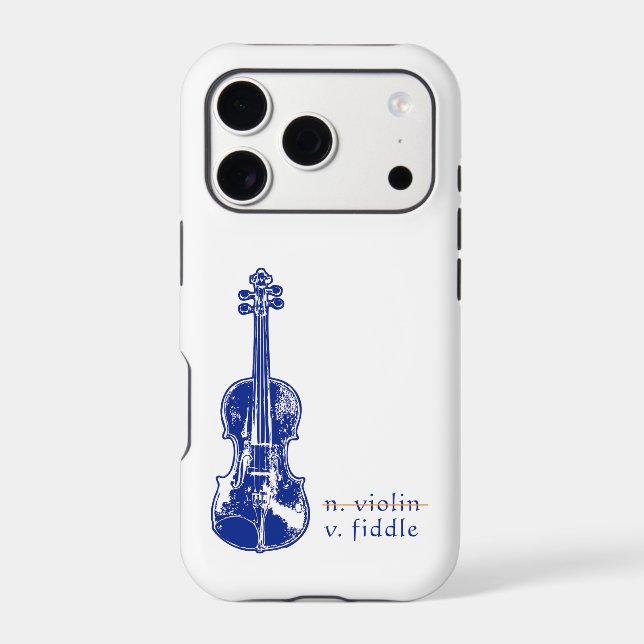 Fiddle Not Violin Bluegrass Country Music Gift (Back)