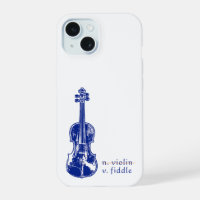 Fiddle Not Violin Bluegrass Country Music Gift