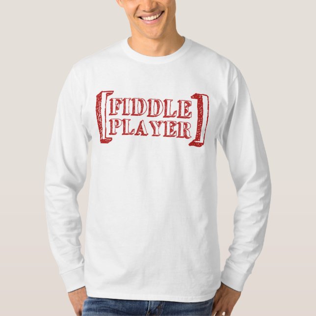 Fiddle Player T-Shirt (Front)