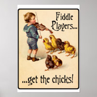 Fiddle Players Get the Chicks Violin Music