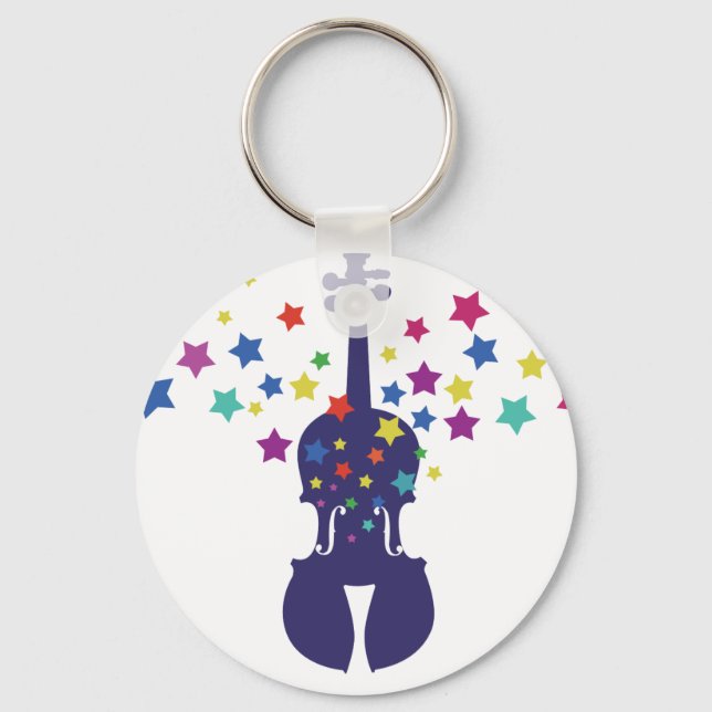 Fiddle Star Kids Key Chain (Front)