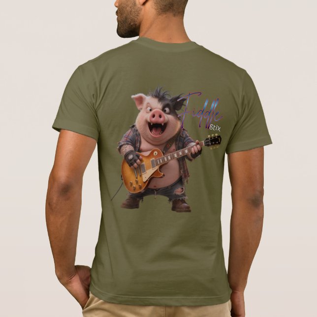 Fiddle Stix T-shirt 4 (Back)