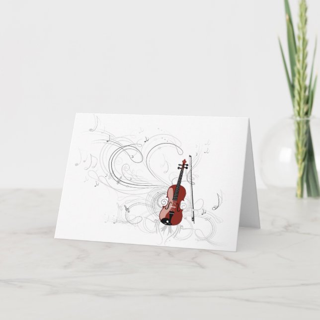 Fiddle Symphony Card (Front)