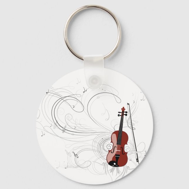 Fiddle Symphony Key Ring (Front)