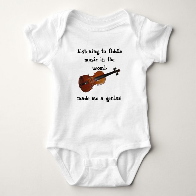 Fiddler Baby Bodysuit (Front)