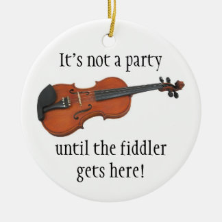 FIDDLER Christmas ornament