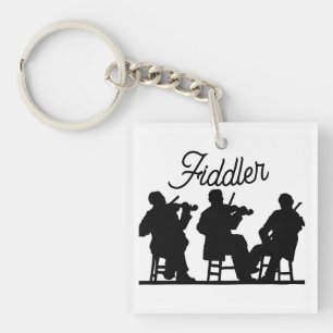 "Fiddler" Key Ring