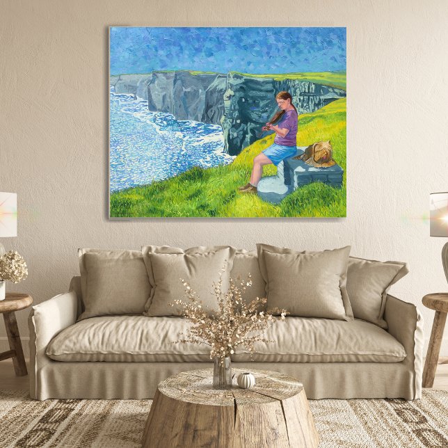 Fiddler O' Moher  Canvas Print (Creator Uploaded)